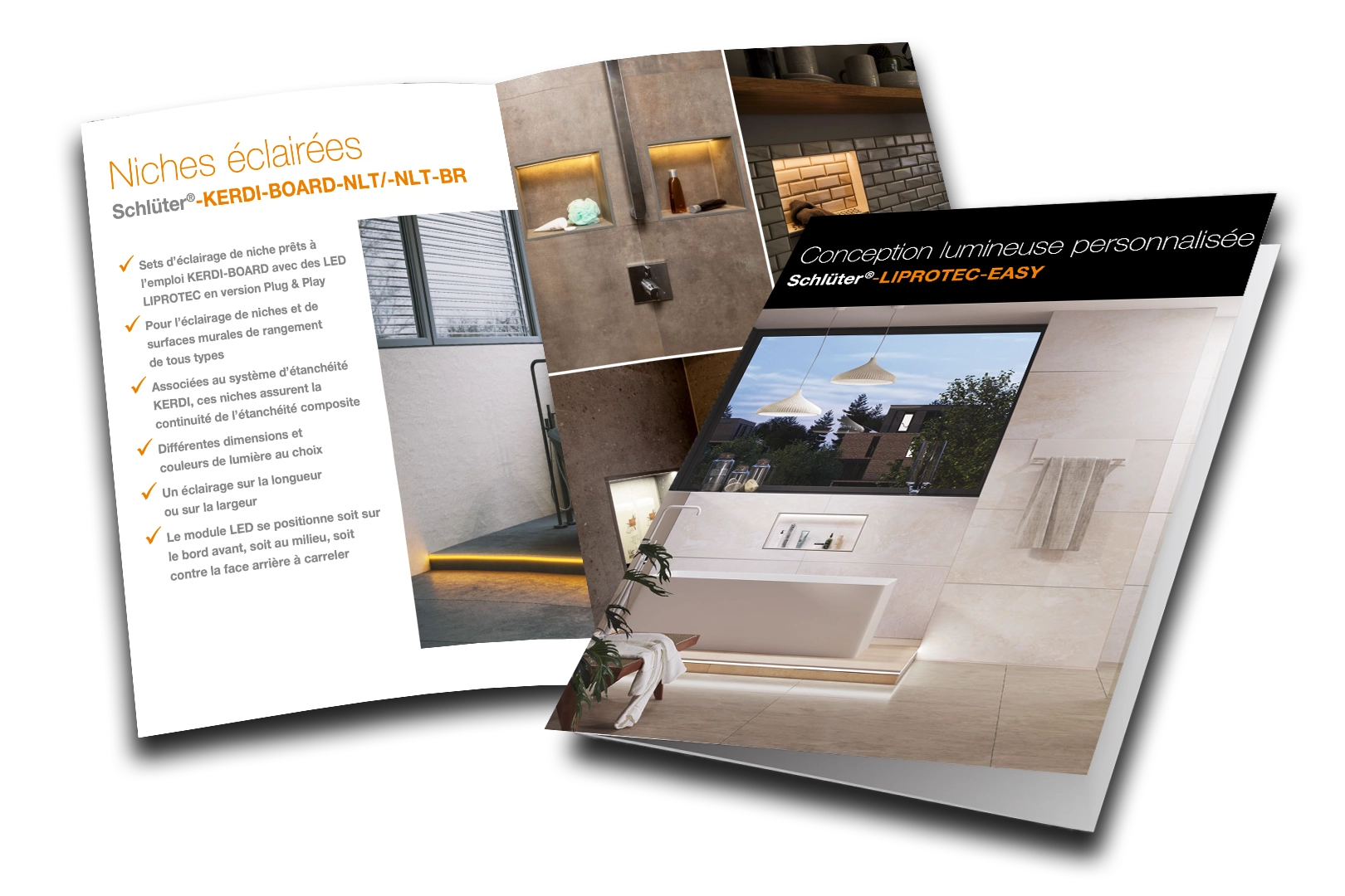 catalogue-eclairage-led-douche-schluter-systems-liprotec-millius-groupe-valais Couverture du catalogue Schluter LIPROTEC-Easy, système d'éclairage LED pour douche et salle de bain chez Millius Systems